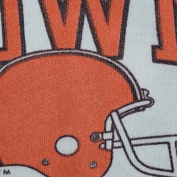 Vintage Cleveland Browns Sweatshirt Womens Large 22x21 USA - Picture 15 of 16
